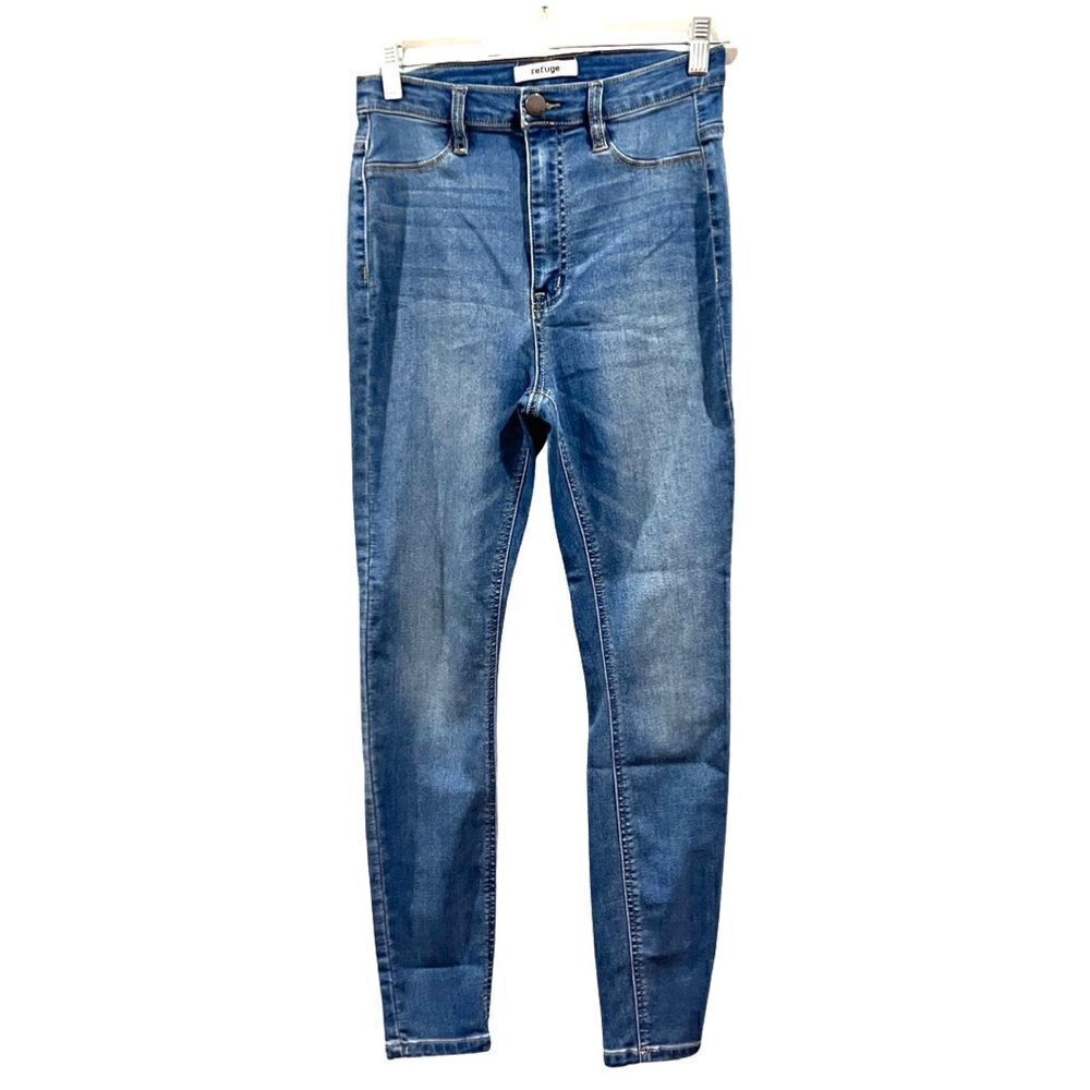 Refuge High Rise Stretch Denim Skinny Jeans Size 4